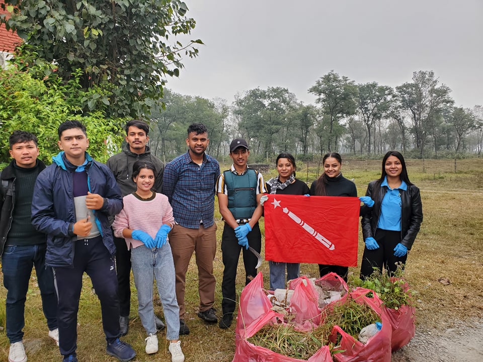 जिपी अस्पताल परिसरसमा अनेरास्ववीयुद्धारा सरसफाई
