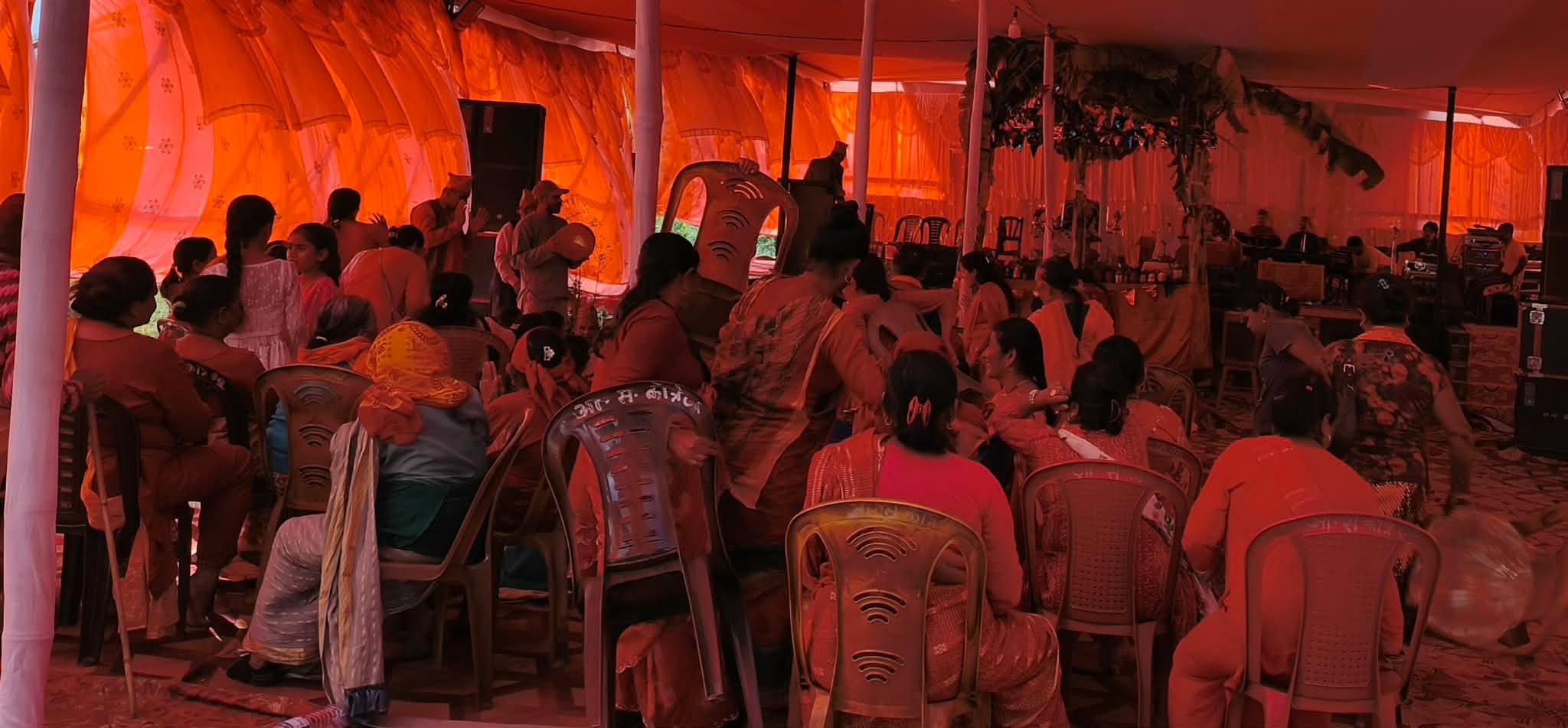 कोत्रेमा आयोजित श्रीमद्भागवत महापुराण सप्ताह ज्ञान महायज्ञ आज सकिदै